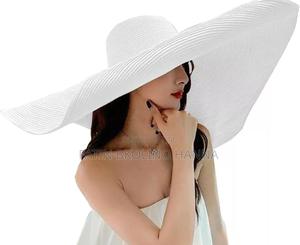 White Oversized Hats - thumbnail 2