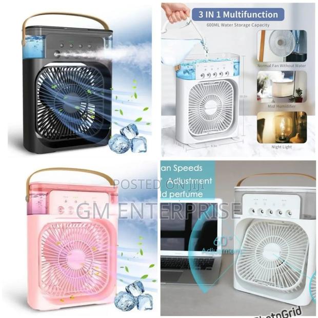 *Portable Humidifier Air Cooler Fan