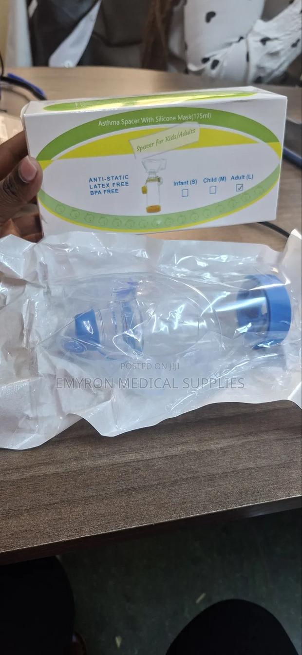 Adults Asthma Spacer(Silicone Mask) - main view