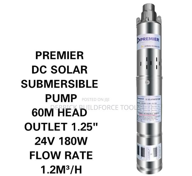 Premier 24v 180w Dc Submersible Solar Pump