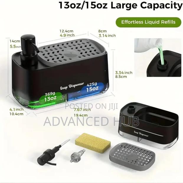2 in 1 Soap/Detergent Dispenser - thumbnail 3