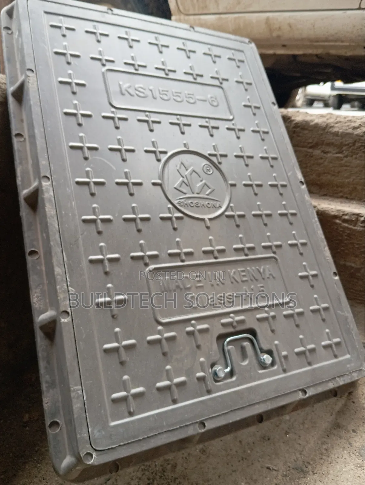 Durable Light Fibre Manhole Cover( 18"×24")