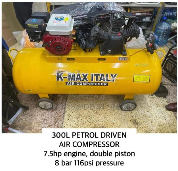 K-Max 300l Petrol Driven Air Compressor