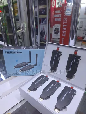 4 Displays 1 Transmitter Wireless Hdmi Extender Transmitter 4in 1 5.8g