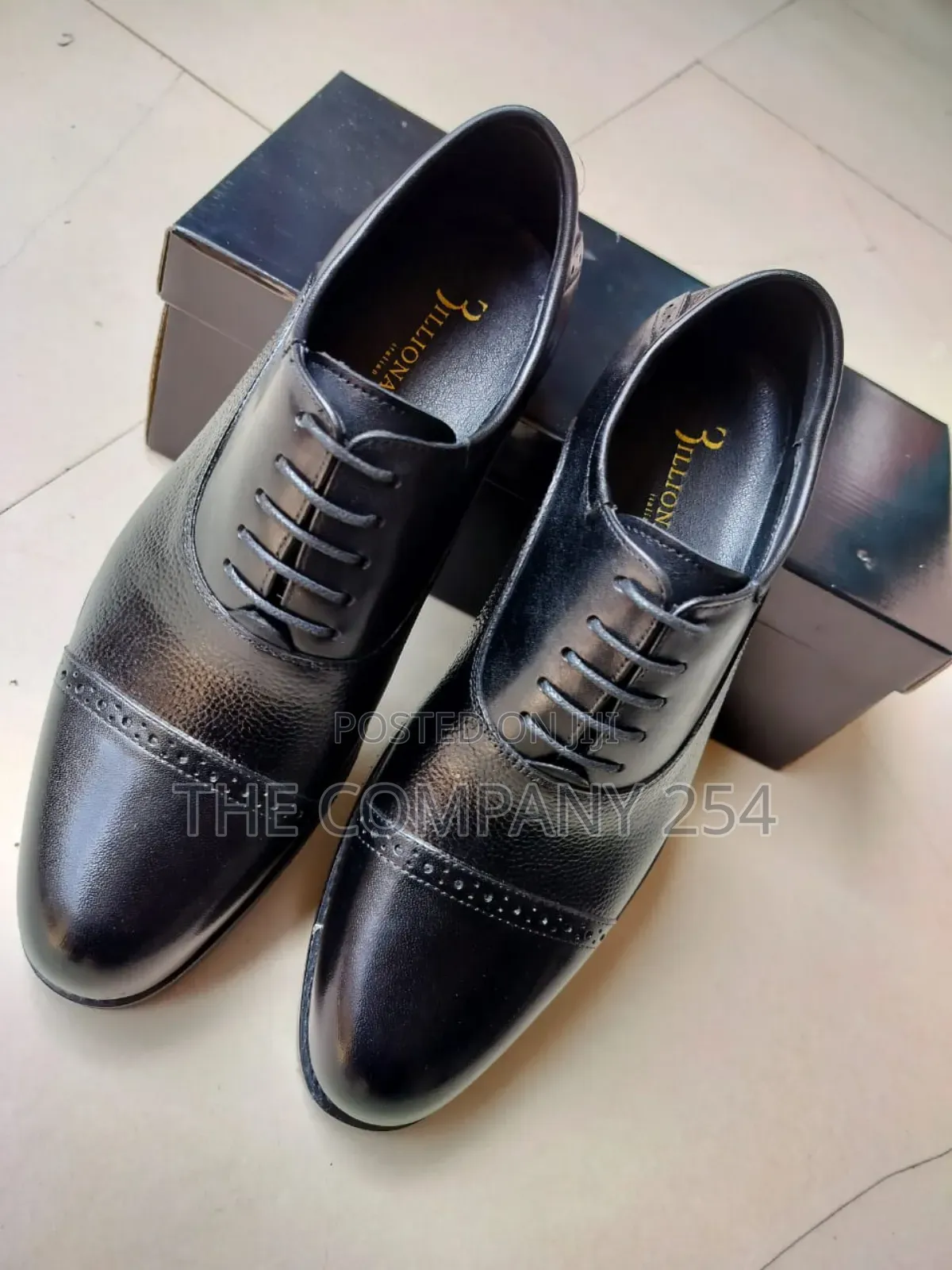 Quality Leather Official Double Monk Strapped Shoes