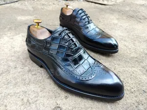 Quality Leather Official Double Monk Strapped Shoes