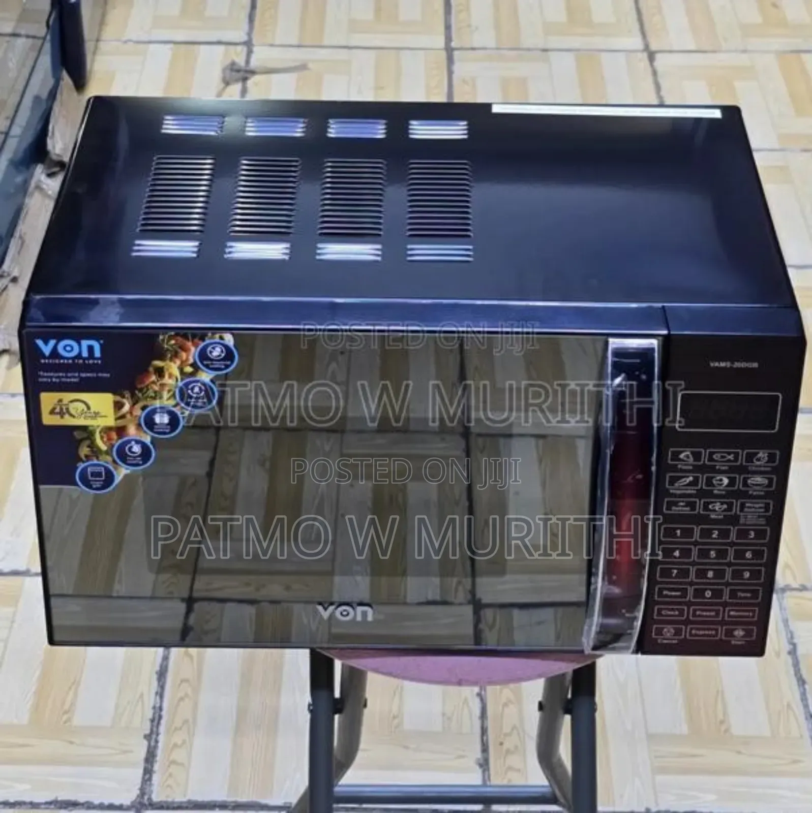 Microwave- Von Digital Solo Microwave 20l Vams-20dgb