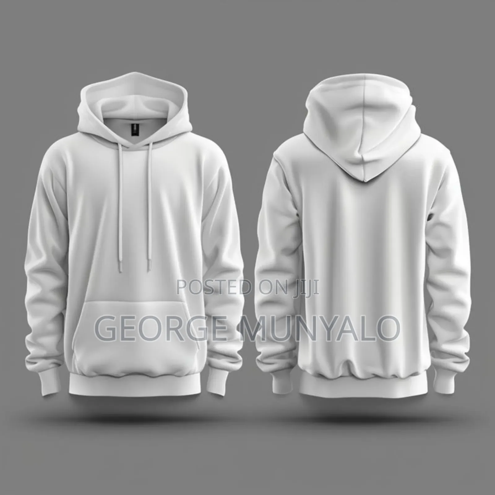 Plain Hooded Jumper
