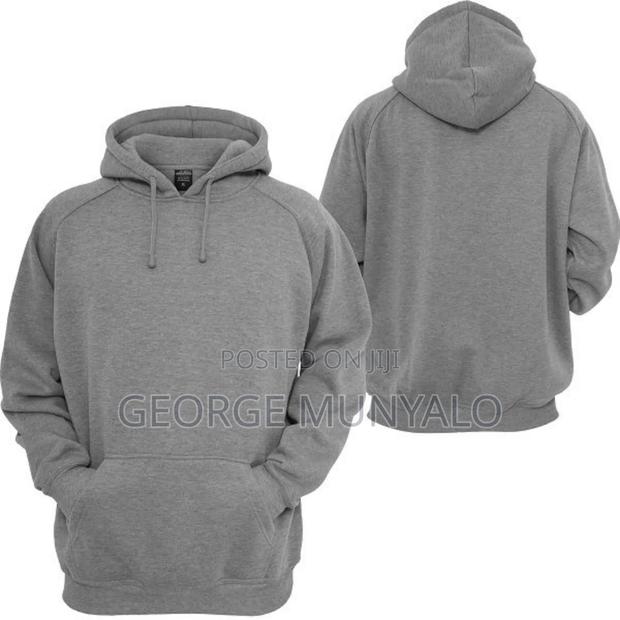 Plain Hooded Jumper - thumbnail 2