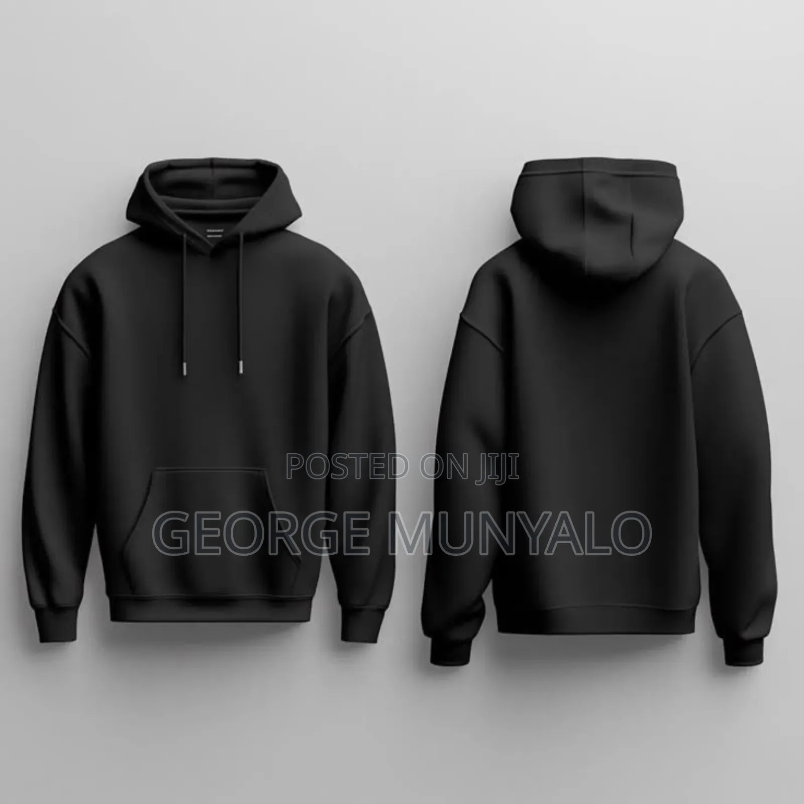 Plain Hooded Jumper