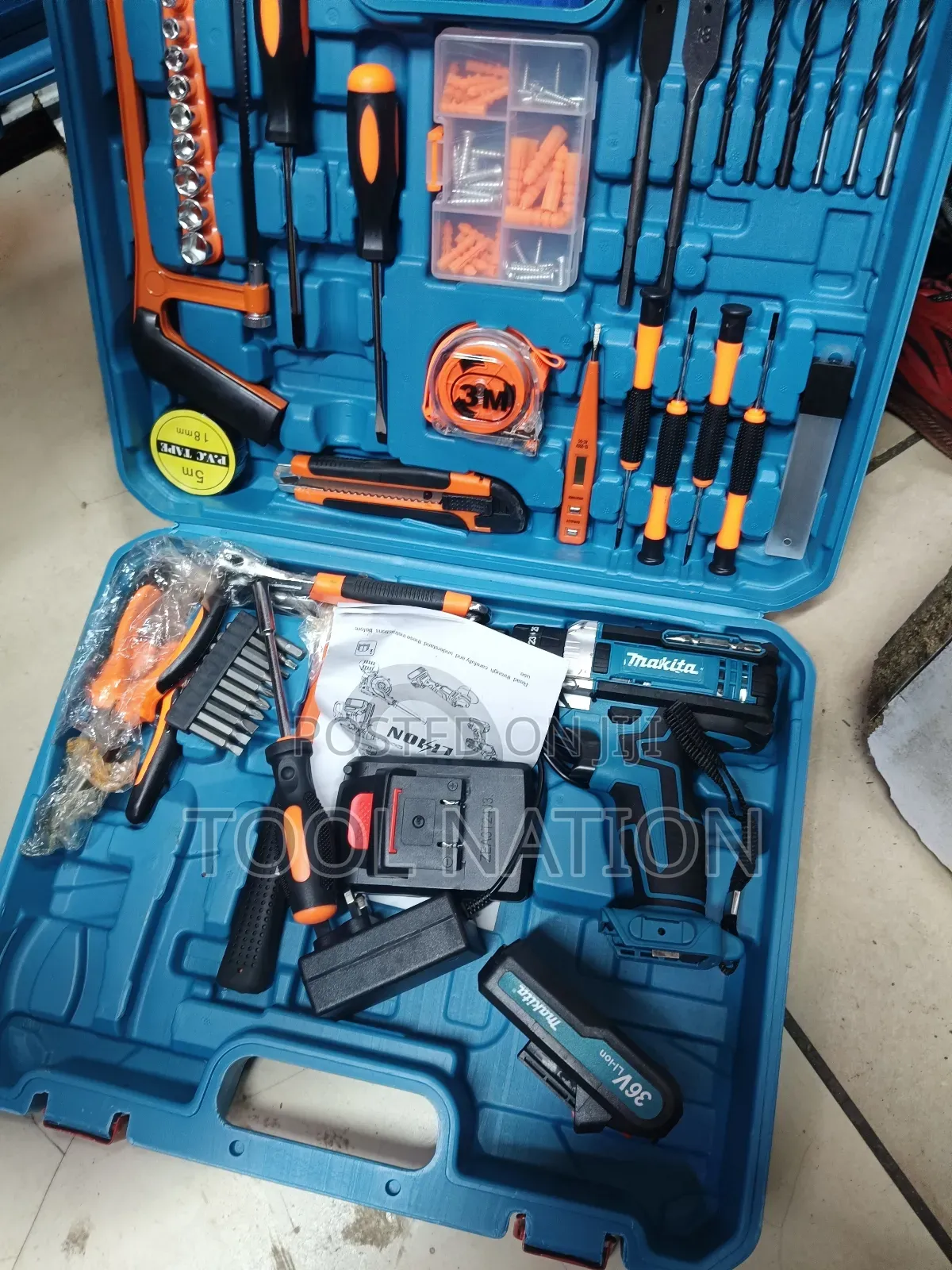 Cordless Drill Set/Makita Cordless Drill