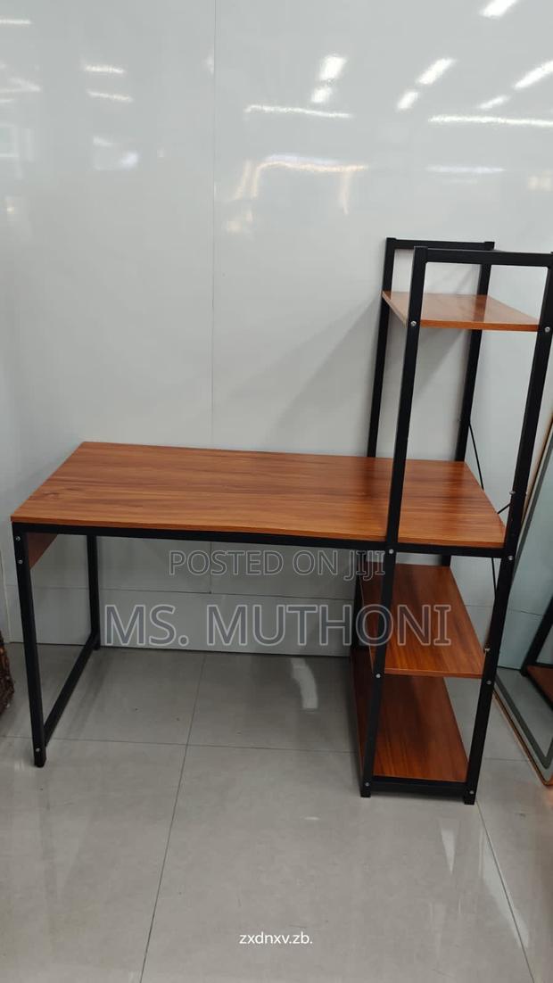 Zeus Walnut Study Table - main view