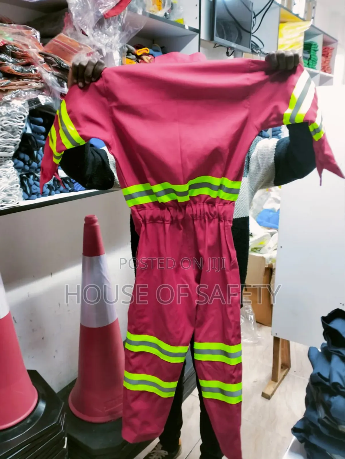Red Kid Coveralls