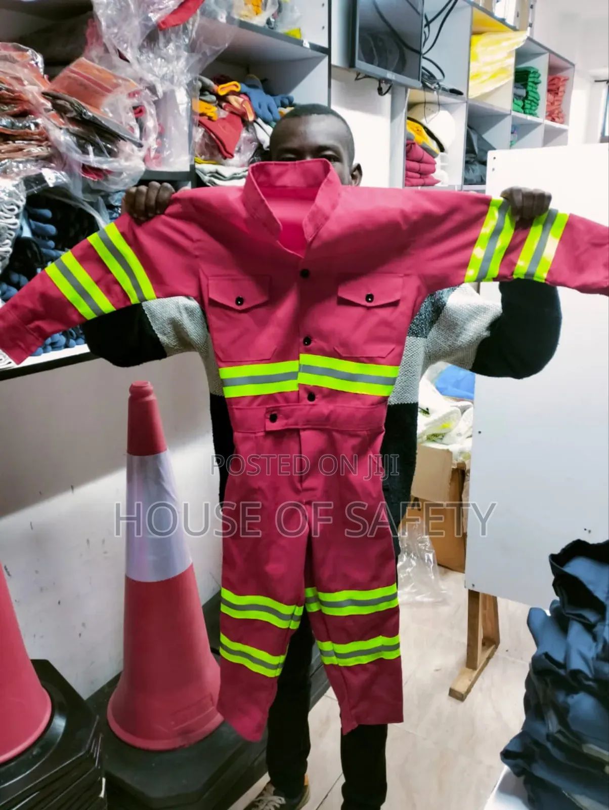 Red Kid Coveralls