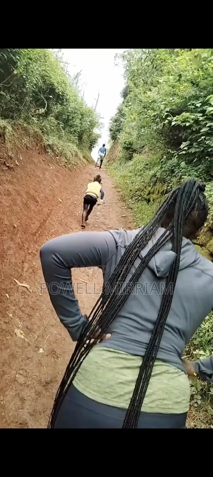 Lady Personal Group Outdoor Fitness Trainer