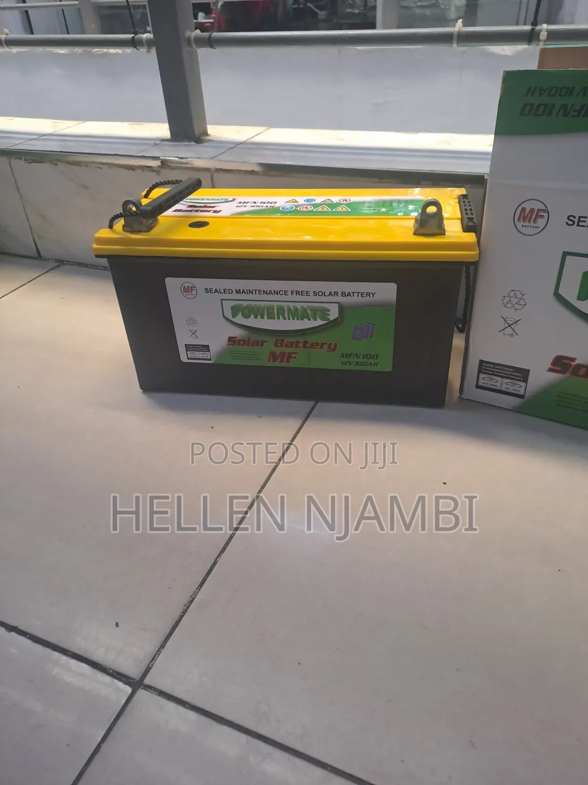 Powermate 12v 100ah Solar Battery