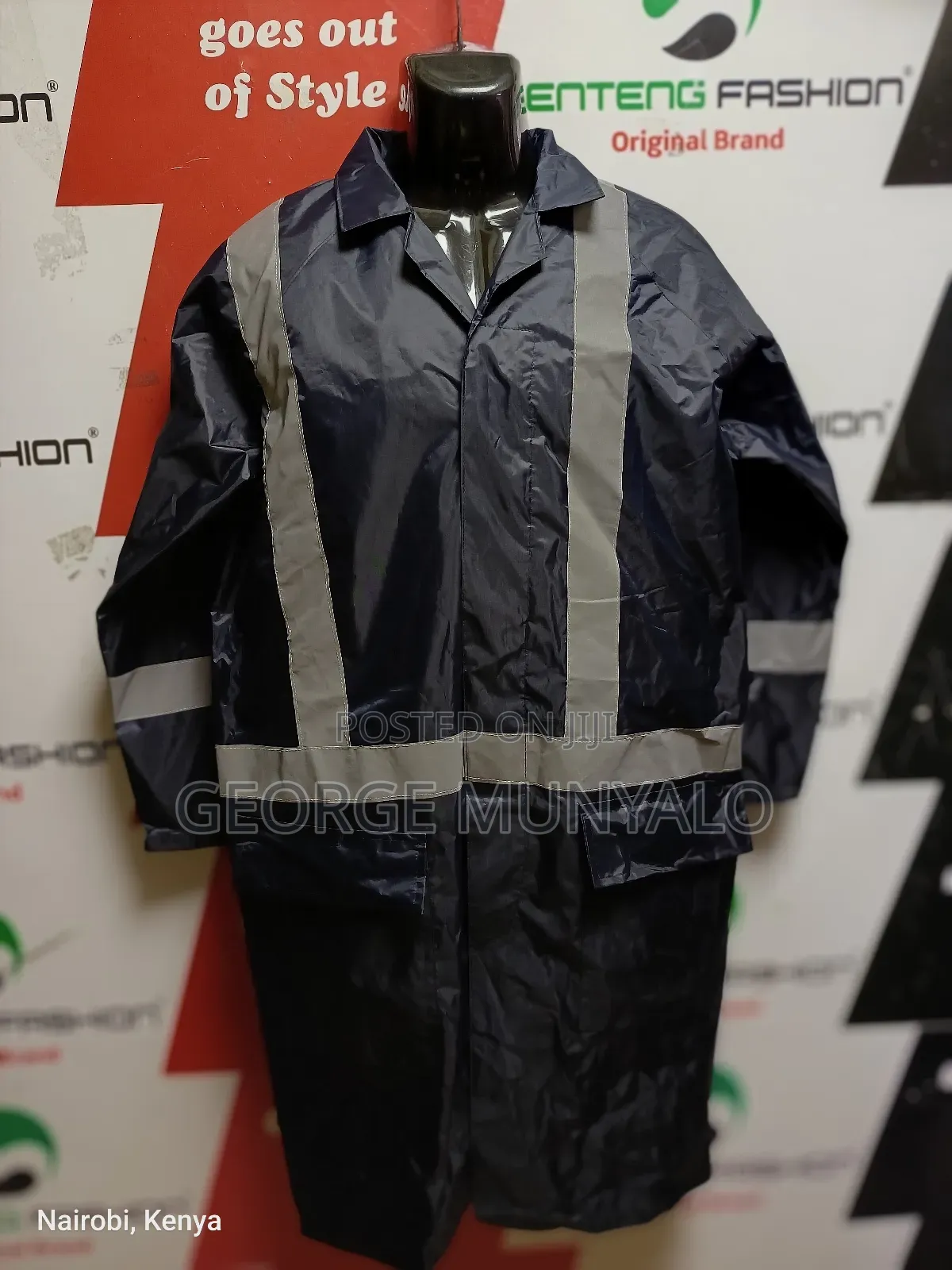 Quality Reflective Raincoat/Rain Jacket