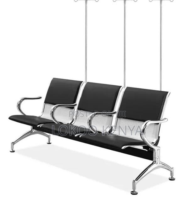 Office Bench : 4-Seater Visitor Office Bench With Padding - thumbnail 4