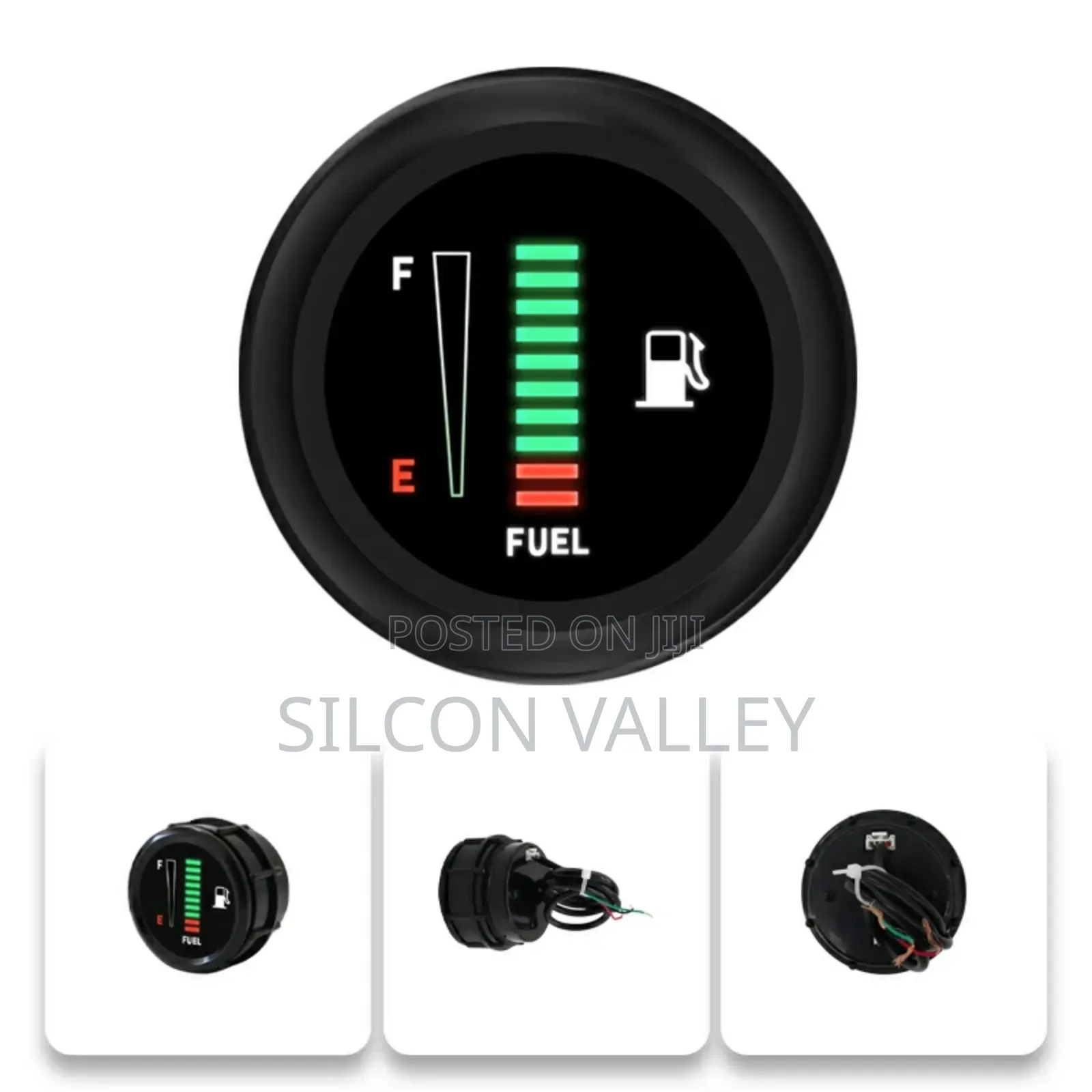 52mm Digital Car Fuel Gauge With Tank Sendor