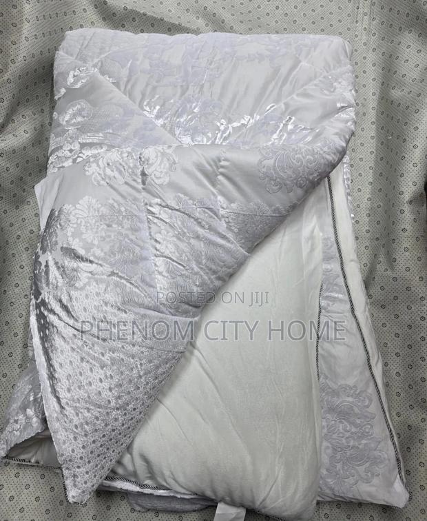 Binded Silk Velvet Duvet Set