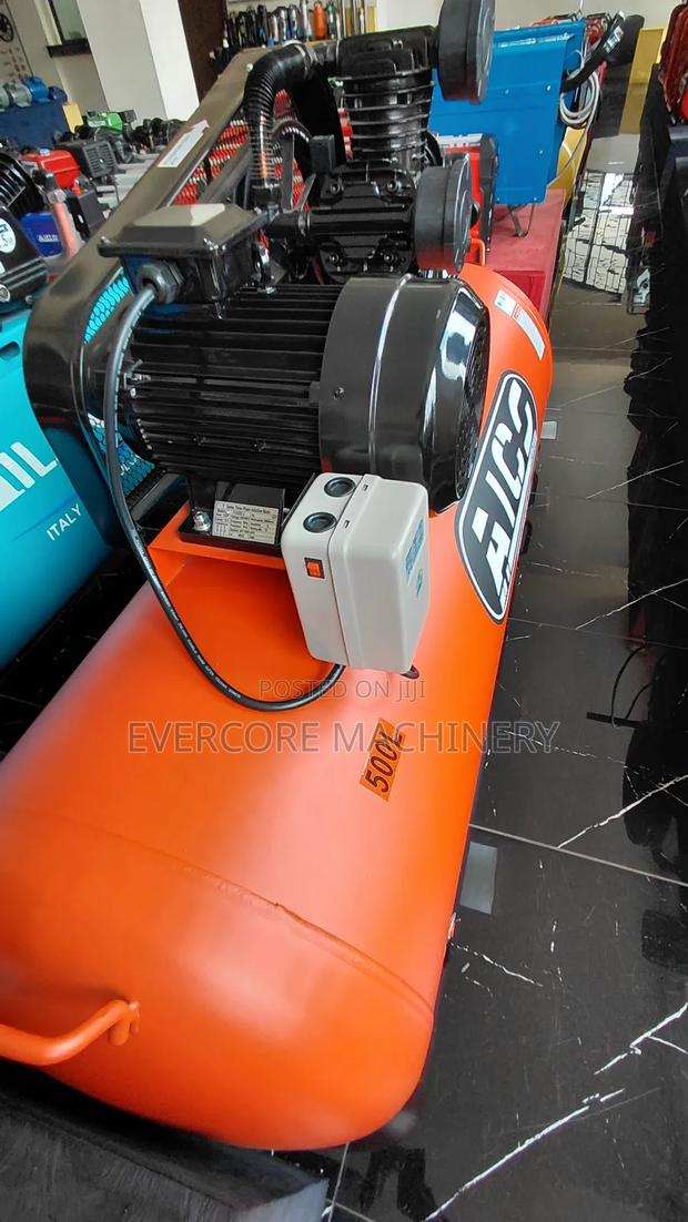 Aico Japan 500l Electric Air Compressor 3 Phase . - thumbnail 3