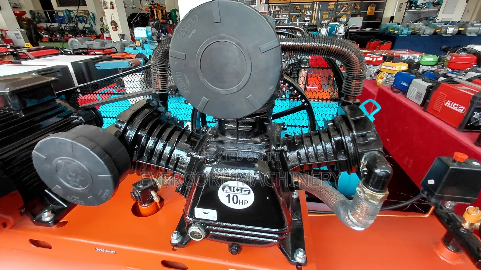 Aico Japan 500l Electric Air Compressor 3 Phase .