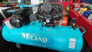 Milano Italia 500l Electric Three Phase Air Compressor 7.5hp.