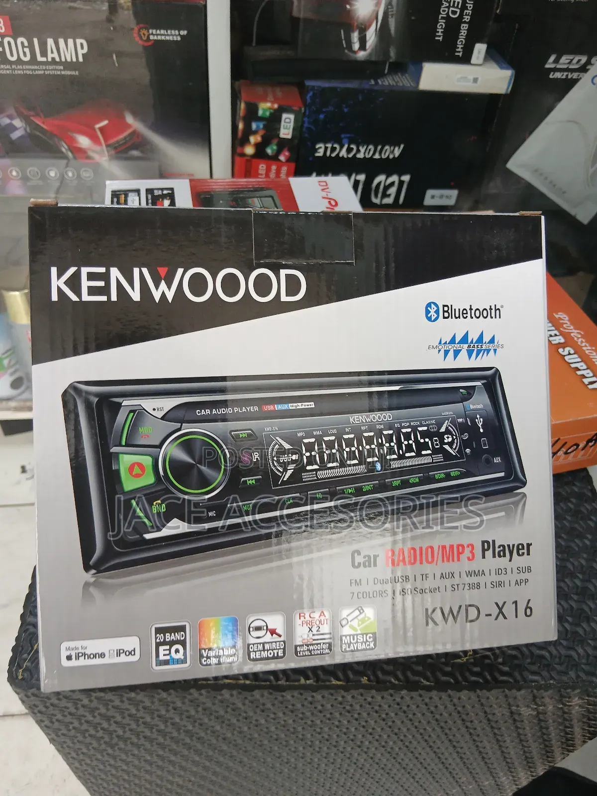 Kenwood KWD X16 Mp3 Radio