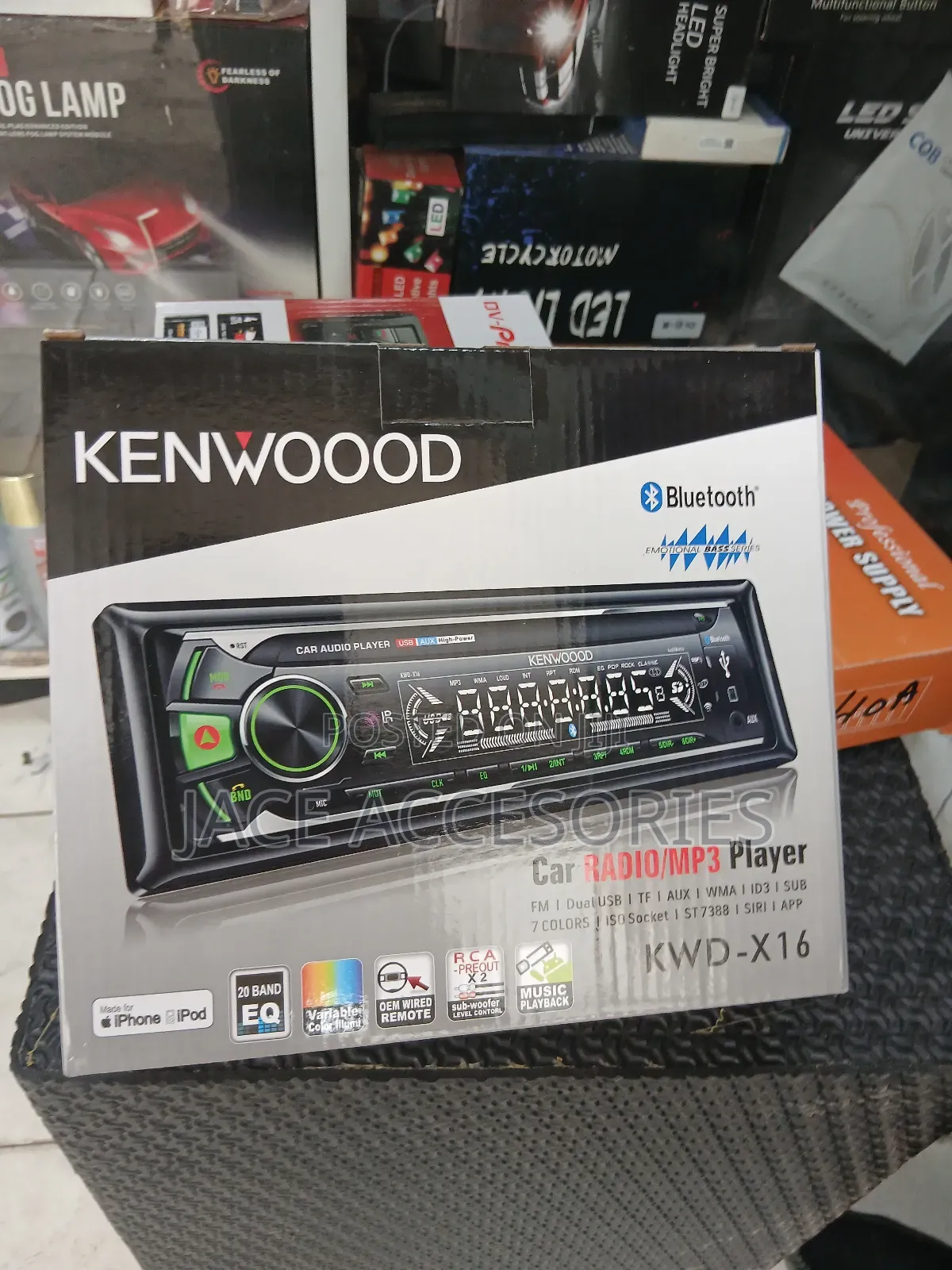 Kenwood KWD X16 Mp3 Radio