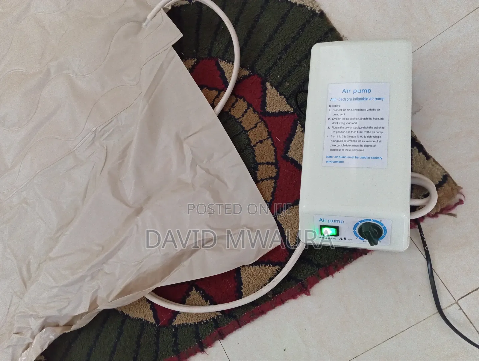 Ripple Mattress With Pump
