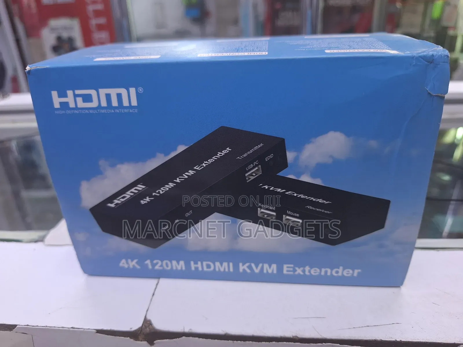 Powered Hdmi, Usb Audio and Ir Extender Over Cat 6 for 120m