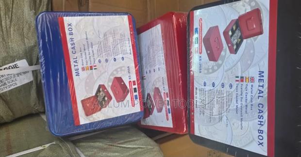 Metallic Cash Safe Box - thumbnail 2