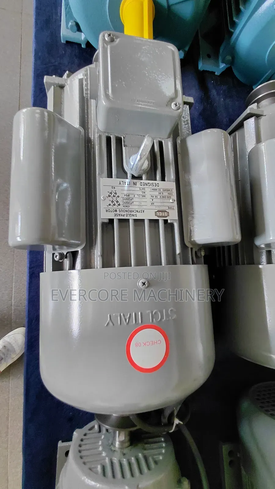 STCL Italy 3hp Electric Motor Highspeed Single Phase.