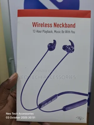 Itel N35 Wireless Neckband With One Year Warranty - Affordable
