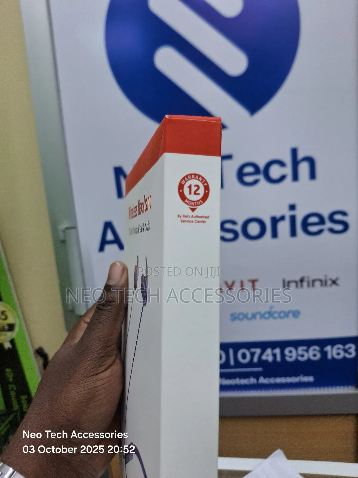Itel N35 Wireless Neckband With One Year Warranty - Affordable