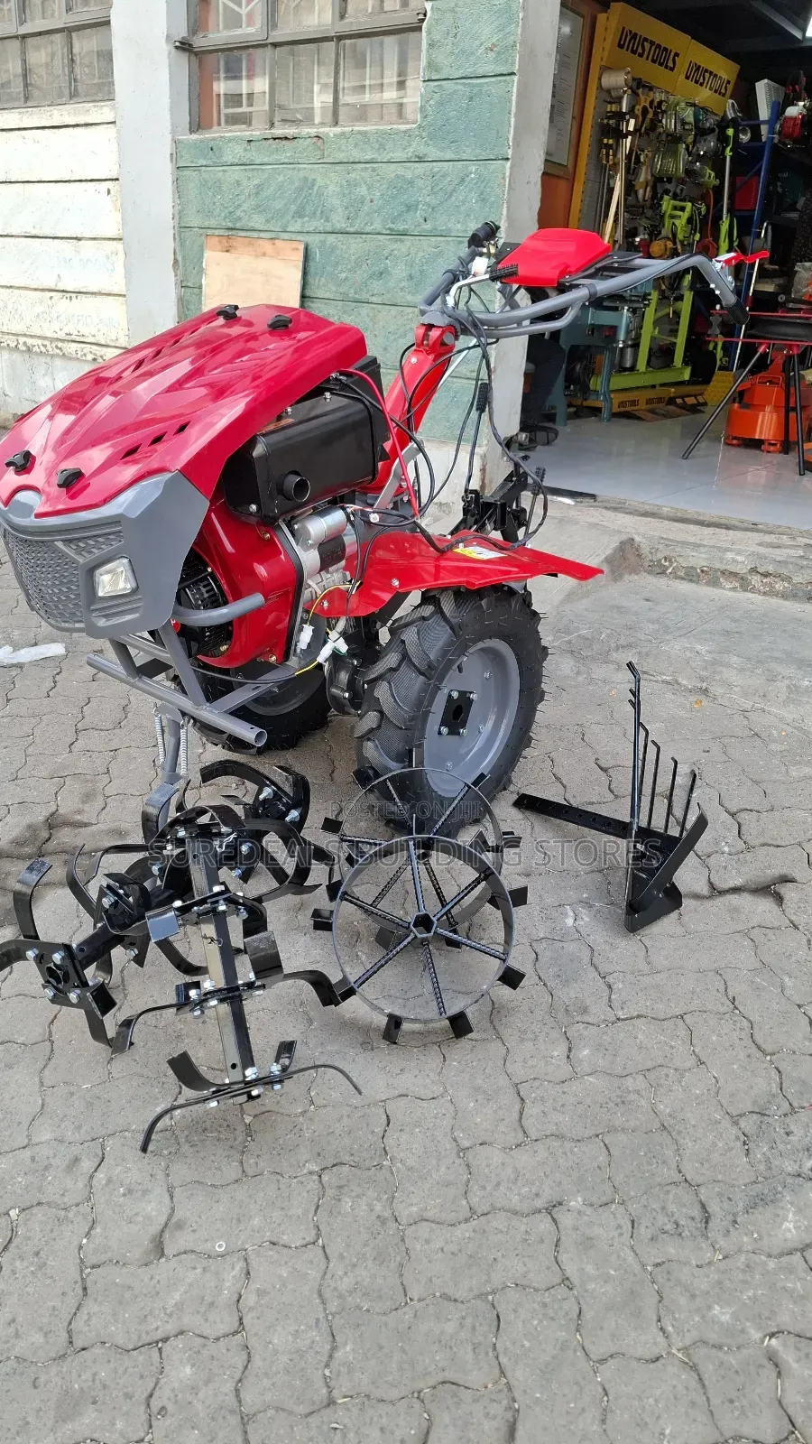 Jd Power Tiller 14hp With Accessories[Iron Wheel,Arrow Plough Tiller