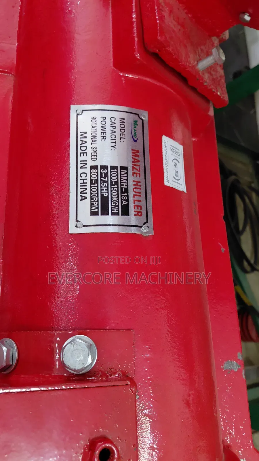 Heavy Duty Commercial Maize Huller Machine Upto 1500kg/Hr Capacity.