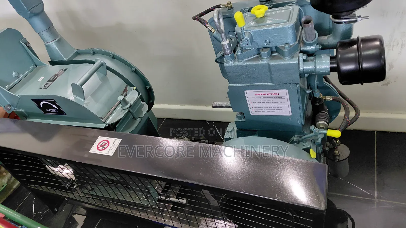 Commercial Diesel Maize Flour Poshomill With 10hp Engine.
