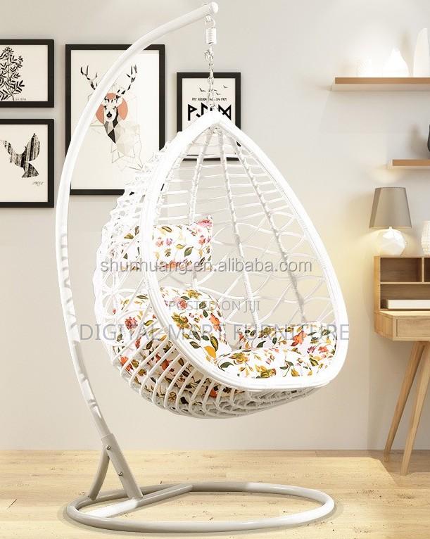Home Chair: White Materialistic Fabric Home Chair - main view