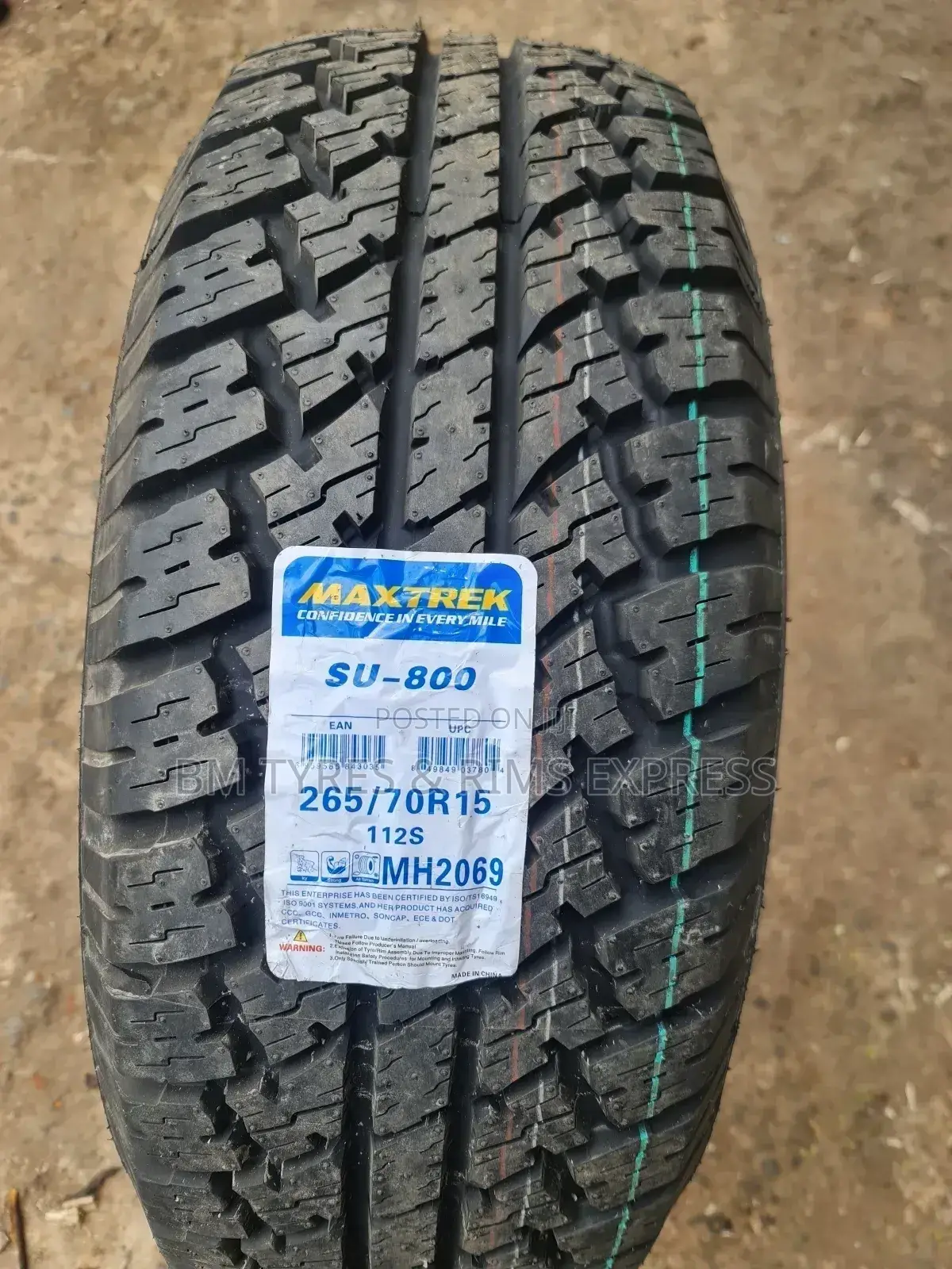 265 /70 R15 Maxtrek