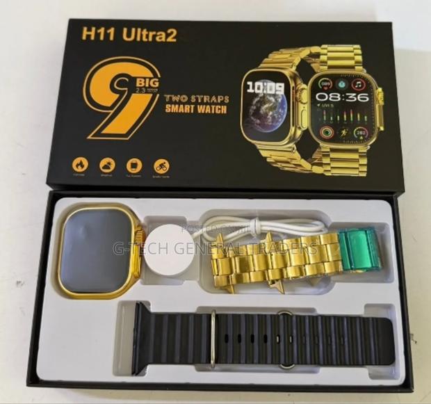 H11 Ultra 2 Smart Watch, Titanium Gold