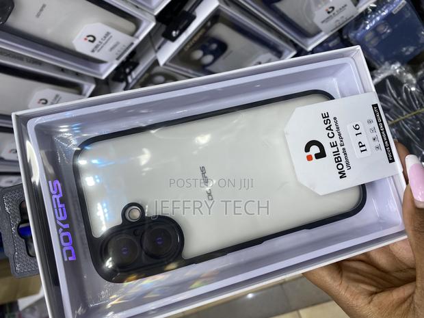 Yriklso iPhone 16 Shockproof Clear Doyers Case Back Slim Cover - thumbnail 2