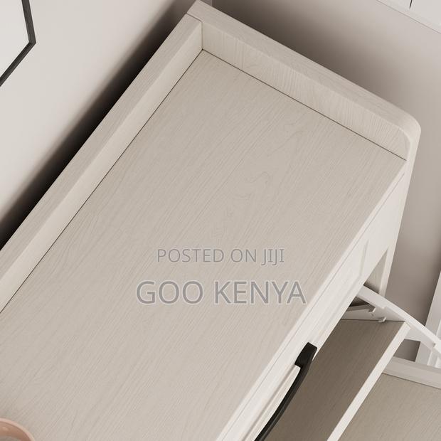 Home Cabinet; Space-Saving White Flip-Off Shoe Storage Unit - thumbnail 5