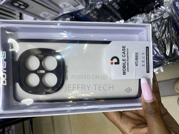 Migee Redmi Note 14 Pro Plus Premium Transparent Doyers Back Cover - main view