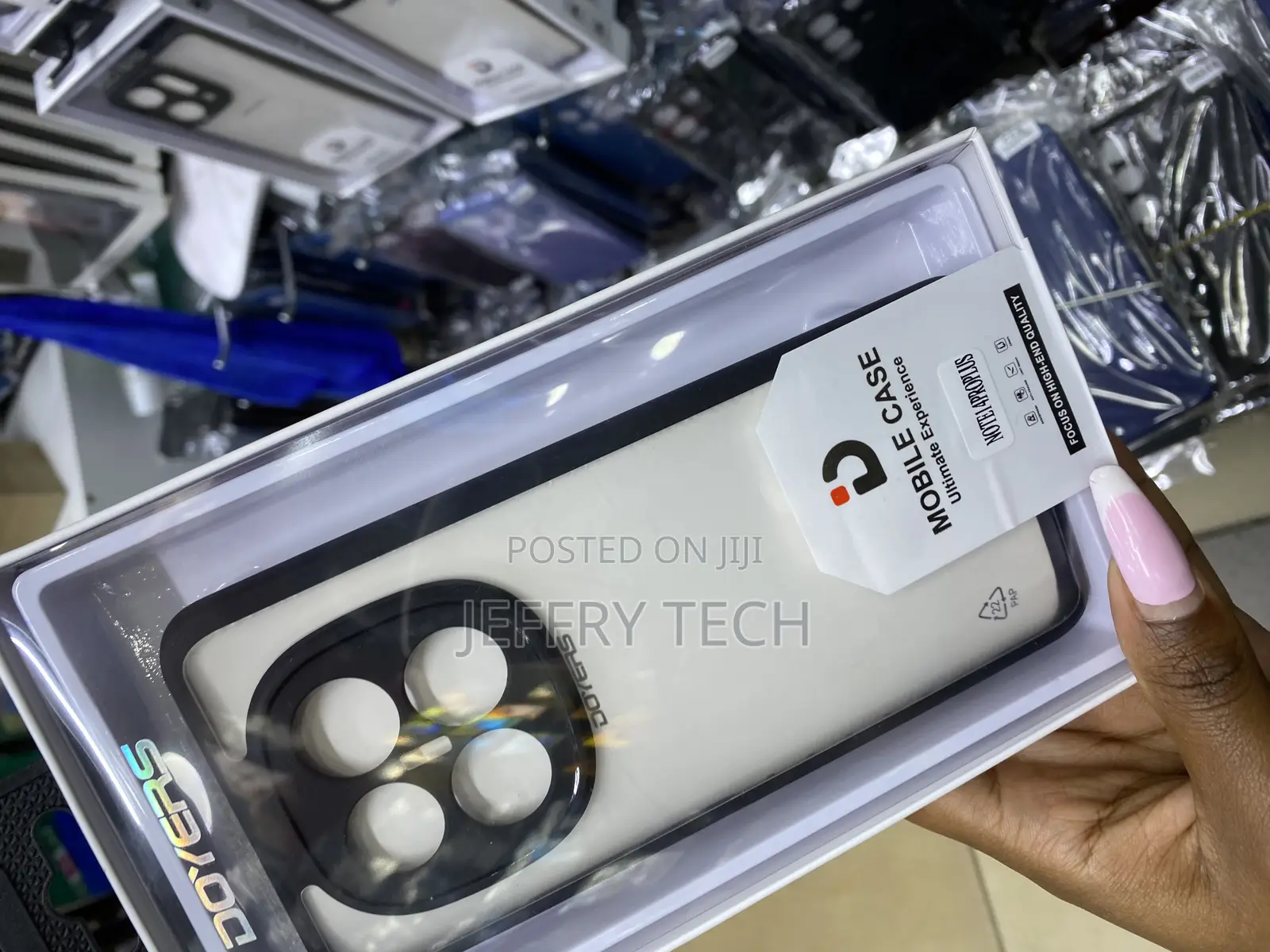 Migee Redmi Note 14 Pro Plus Premium Transparent Doyers Back Cover
