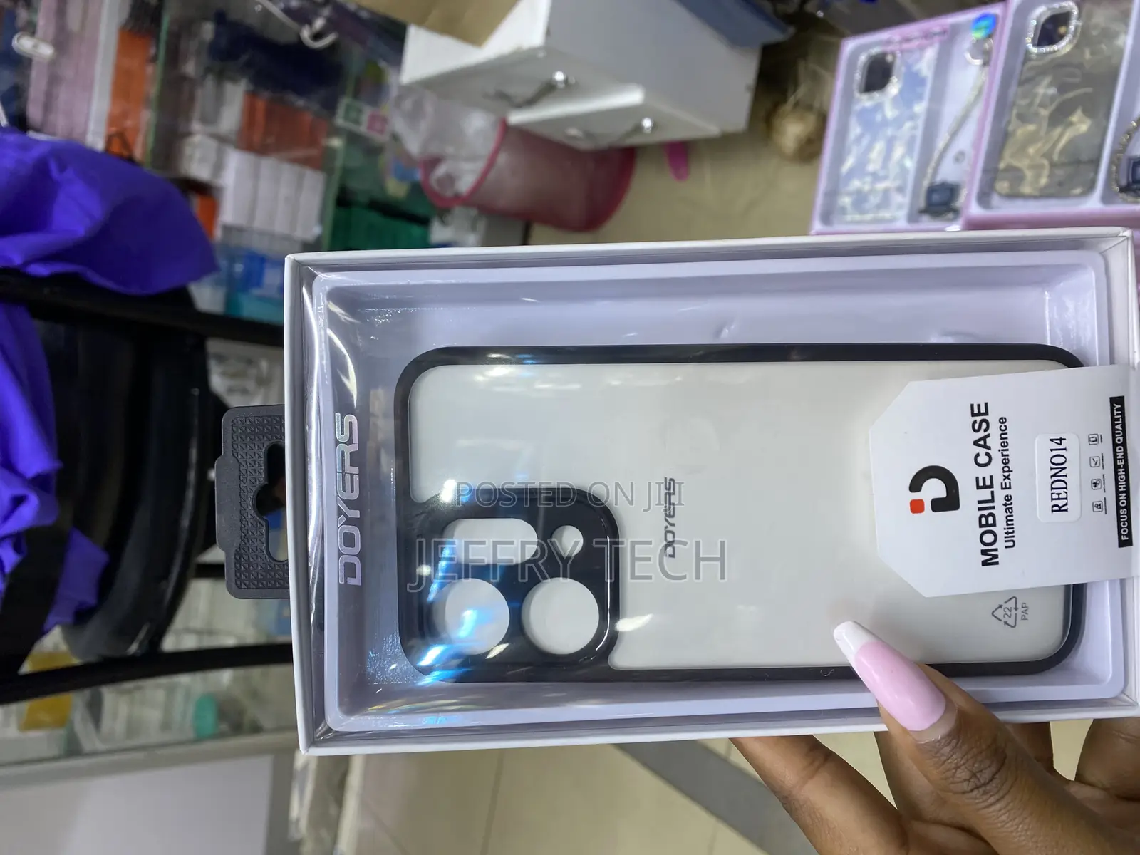 Beleras Redmi 14 Premium Transparent Doyers Back Cover