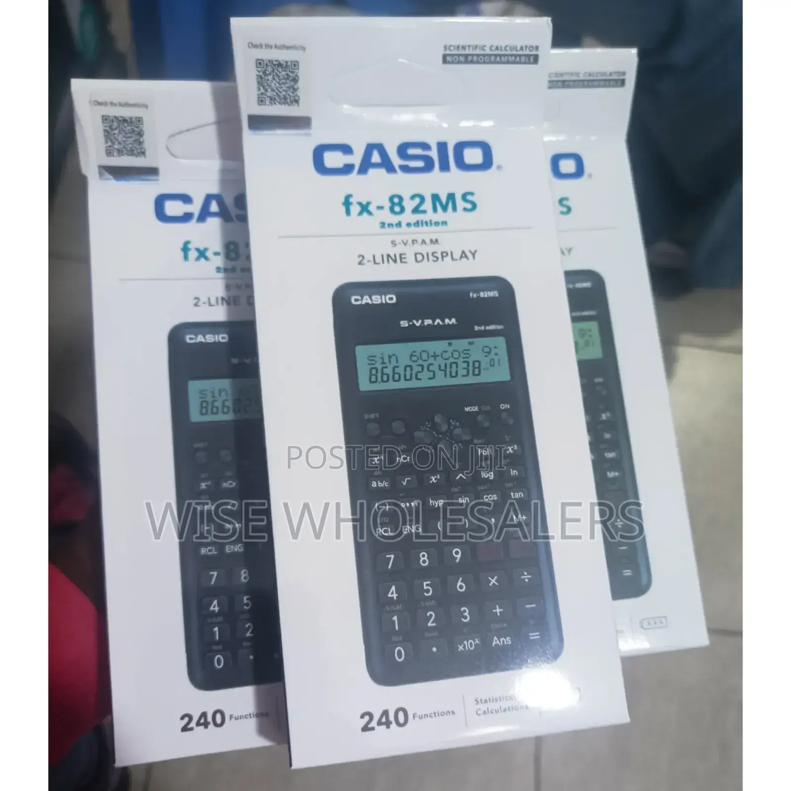 Casio Fx 82ms Scientific Calculator