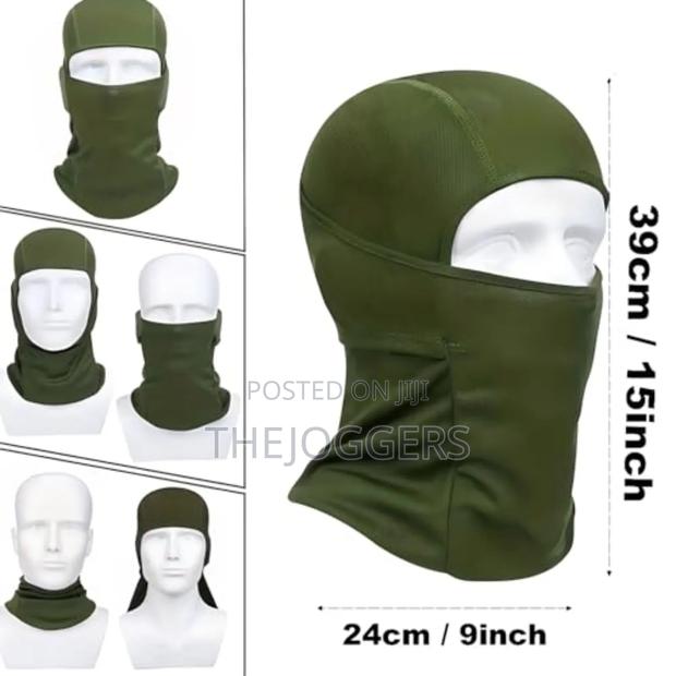 Army Green Facemask Balaclava - main view