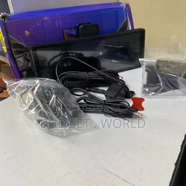 10.26'' Wireless Carplay Screen + Dash Camera + 1080p Backup Camera