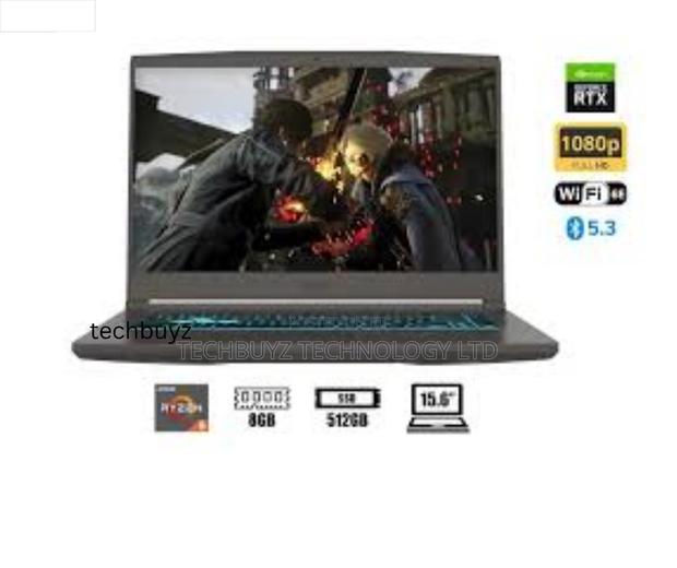 New Laptop MSI GF75 Thin 8GB AMD Ryzen 5 SSD 512GB - thumbnail 4